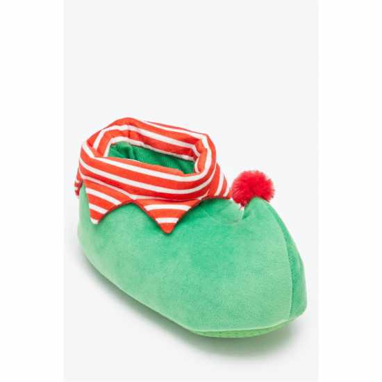 Be You Studio Christmas Elf Slider Slippers  