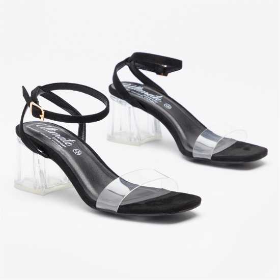 Comfort Perspex Block Heel  Дамски обувки