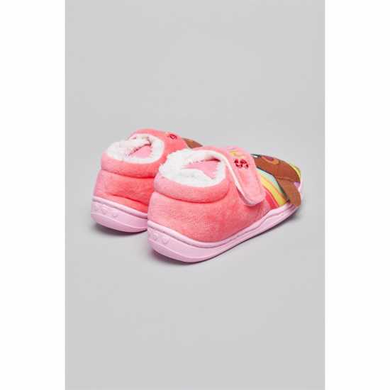 Duggee Girls Pink Infant Slippers  Чехли