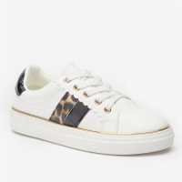 Girls Leopard Trainers  