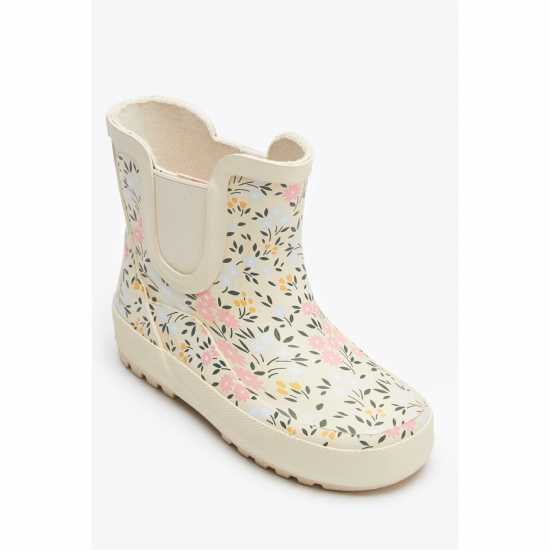 Floral Printed Ankle Length Wellies  Детски гумени ботуши