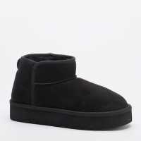 Боти Studio Faux Fur Lined Low Ankle Boots Боти Studio Faux Fur Lined Low Ankle Boots