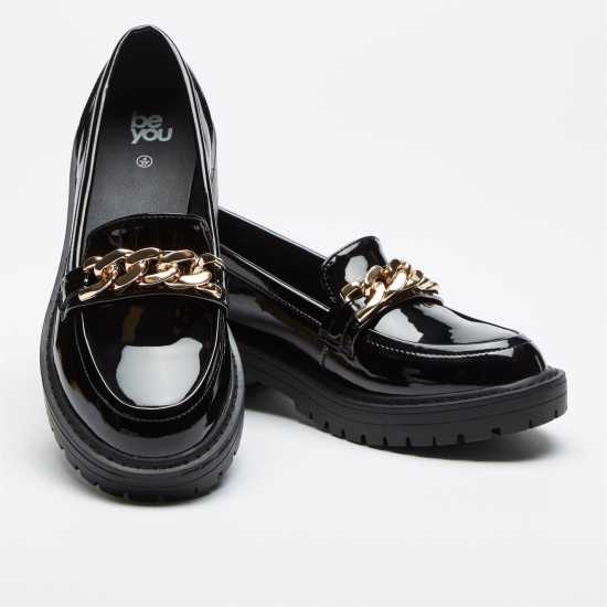 Be You Chain Detail Chunky Loafer  Дамски обувки