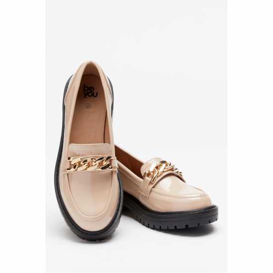 Chain Detail Chunky Loafer  Дамски обувки