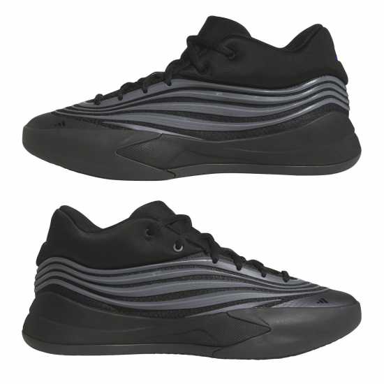 Adidas Dame X Basketball Shoes Mens Blck/Iron/Blu Баскетболни маратонки
