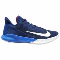 Nike Precision 4 Mens Low Basketball Shoes Blue/White Мъжки баскетболни маратонки