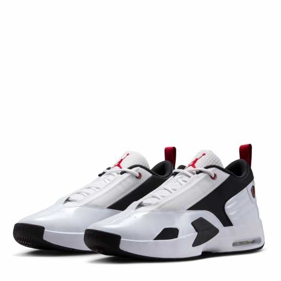 Air Jordan Max Aura 6 Men's Shoes Бяло/Черно/Червено Баскетболни маратонки