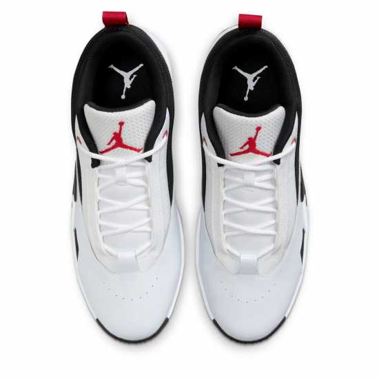 Air Jordan Max Aura 6 Men's Shoes Бяло/Черно/Червено Баскетболни маратонки