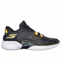 Skechers Mens Lockdown Basketball Trainers Черно/Злато Мъжки баскетболни маратонки
