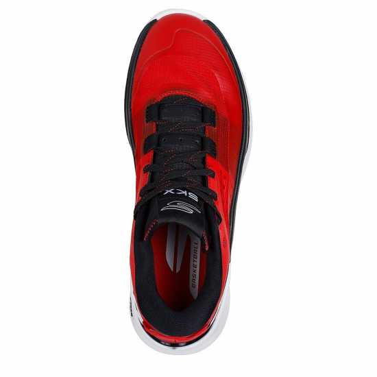Skechers Mens Lockdown Basketball Trainers Червен/Черен Мъжки баскетболни маратонки