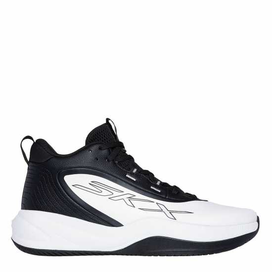 Skechers Klutch Basketball Trainers Mens Бяло/Черно Мъжки баскетболни маратонки