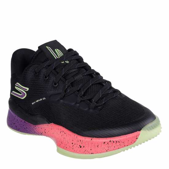 Skechers Nexus Basketball Trainers Mens Черно/Розово Баскетболни маратонки