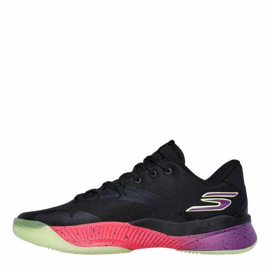 Skechers Nexus Basketball Trainers Mens Черно/Розово Баскетболни маратонки