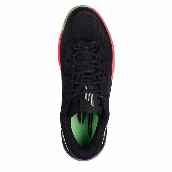 Skechers Nexus Basketball Trainers Mens Черно/Розово Баскетболни маратонки