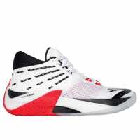 Skechers Reign Basketball Trainers Mens Бяло/Черно Баскетболни маратонки