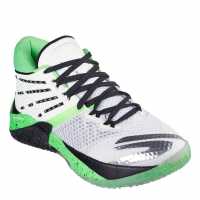 Skechers Reign Basketball Trainers Mens Зелено/Бяло Баскетболни маратонки
