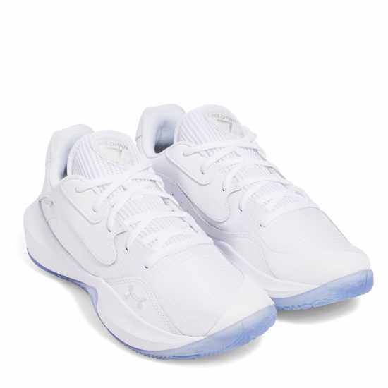 Under Armour Under Armour Ua Lockdown 7 Low Basketball Trainers Mens White Under Armour Under Armour Ua Lockdown 7 Low Basketball Trainers Mens White