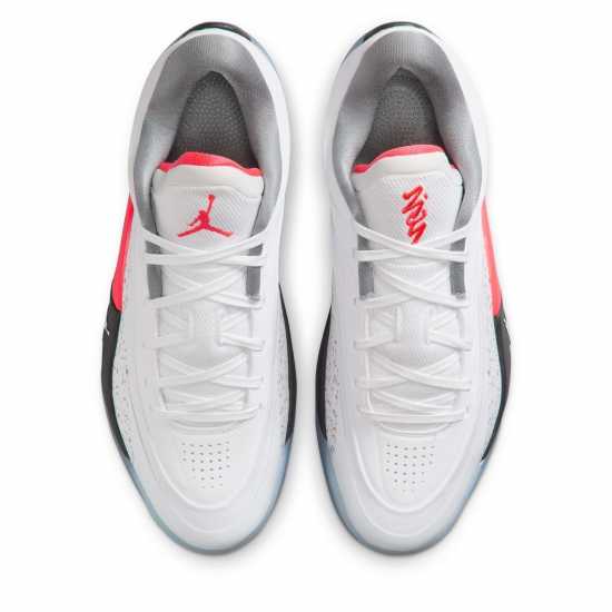 Air Jordan Zion Basketball Trainers Бяло/Червено 