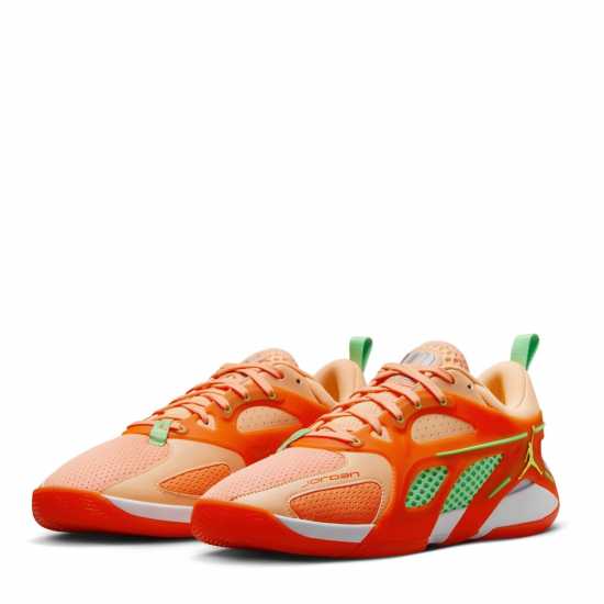 Air Jordan Heir Basketball Trainers Adults Оранжево/Зелено Мъжки баскетболни маратонки