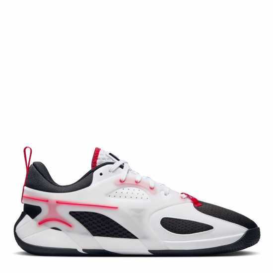 Nike Heir Basketball Trainers Adults Бяло/Черно/Червено Баскетболни маратонки