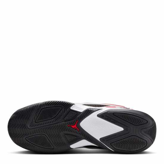 Nike Heir Basketball Trainers Adults Бяло/Черно/Червено Баскетболни маратонки