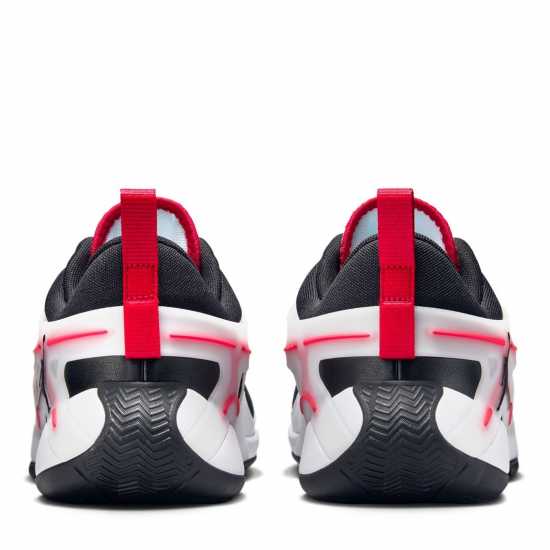 Nike Heir Basketball Trainers Adults Бяло/Черно/Червено Баскетболни маратонки