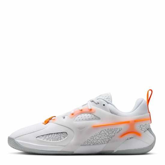 Баскетболни маратонки Nike Heir Basketball Trainers Adults Wht/Blk/Ora Nike Heir Basketball Trainers Adults Wht/Blk/Ora Баскетболни маратонки