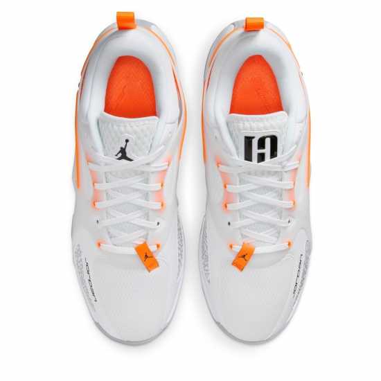 Баскетболни маратонки Nike Heir Basketball Trainers Adults Wht/Blk/Ora Nike Heir Basketball Trainers Adults Wht/Blk/Ora Баскетболни маратонки