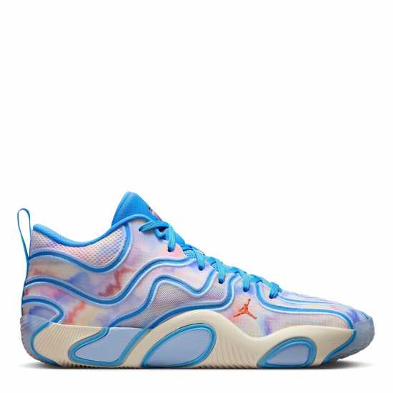 Air Jordan Tatum Basketball Trainers Синьо/Кремаво 