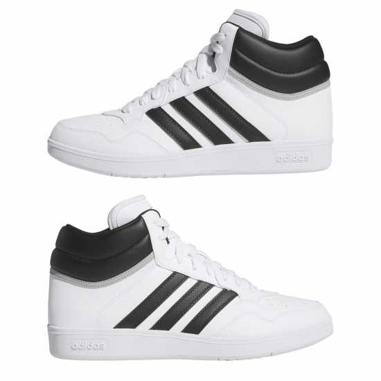 Adidas Men's Hoops 4.0 Mid Basketball Trainers Ftwr White 