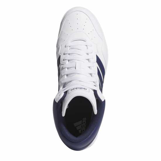 Adidas Men's Hoops 4.0 Mid Basketball Trainers Ftwr White 