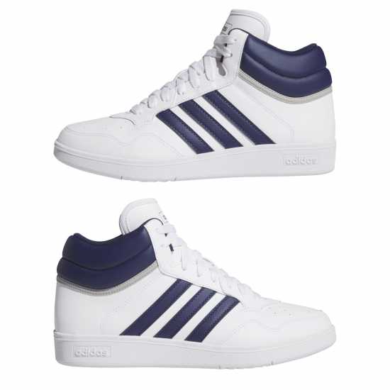 Adidas Men's Hoops 4.0 Mid Basketball Trainers Ftwr White 