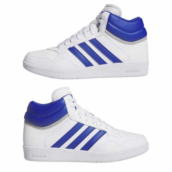 Adidas Men's Hoops 4.0 Mid Basketball Trainers Ftwr White 