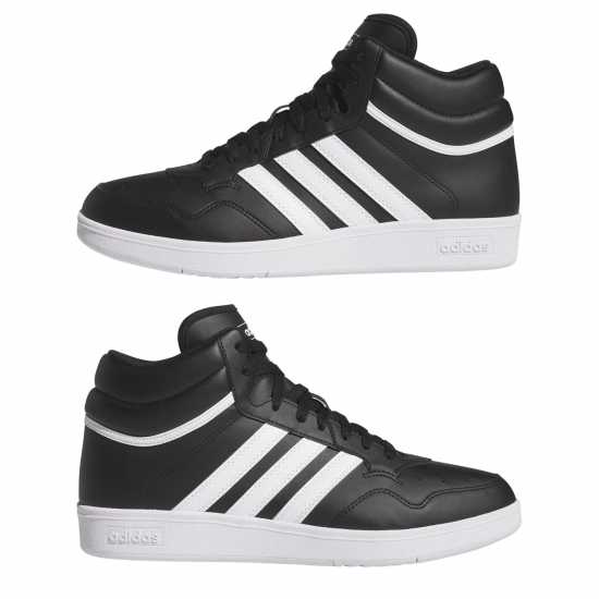 Adidas Men's Hoops 4.0 Mid Basketball Trainers Core Black 