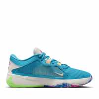 Nike Zoom Freak 5 Basketball Shoes Blue/Green Мъжки баскетболни маратонки