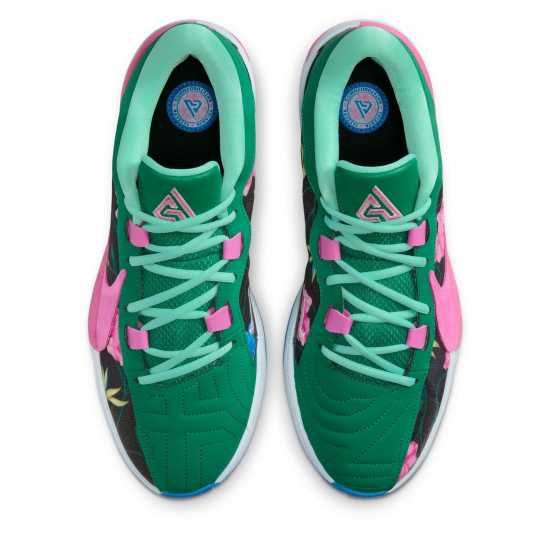 Nike Zoom Freak 5 Basketball Shoes Blu/Blk/Pnk Мъжки баскетболни маратонки