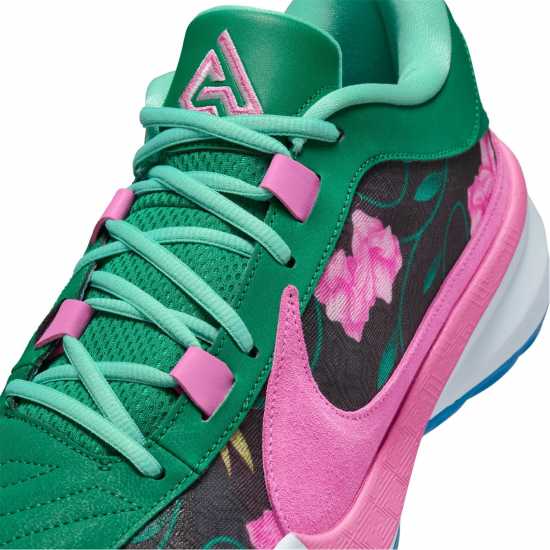 Nike Zoom Freak 5 Basketball Shoes Blu/Blk/Pnk Мъжки баскетболни маратонки