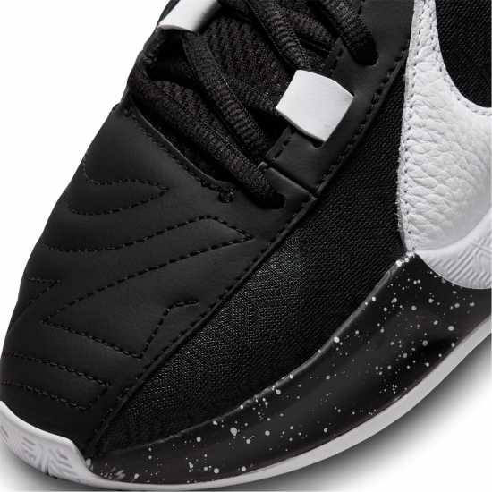 Nike Zoom Freak 5 Basketball Shoes Black/White Мъжки баскетболни маратонки