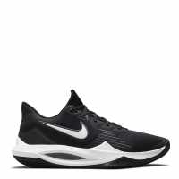 Nike Precision 5 Basketball Shoe Mens Black/White Мъжки баскетболни маратонки