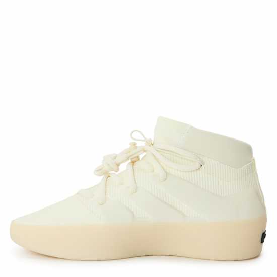 Adidas Men's Basketball Trainers Cream White 