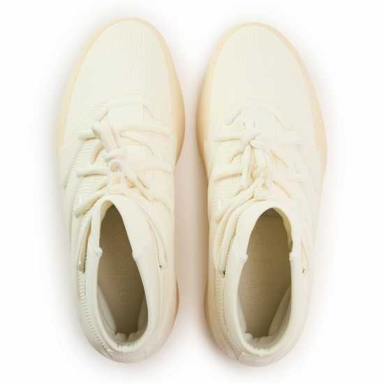 Adidas Men's Basketball Trainers Cream White 
