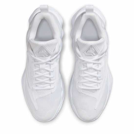 Nike Giannis Immortality 3 Basketball Shoes White/White Мъжки баскетболни маратонки