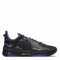 Nike Pg 5 Basketball Shoe Black/Silv/Blue Мъжки баскетболни маратонки