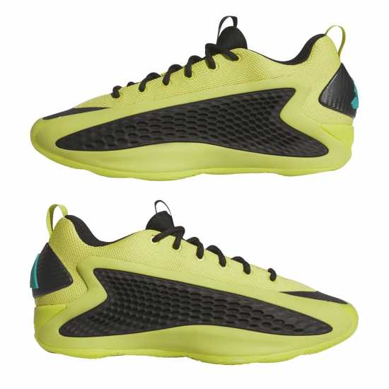 Adidas Anthony Edwards 1 Basketball Shoes Mens Lime/Blk/Teal Баскетболни маратонки
