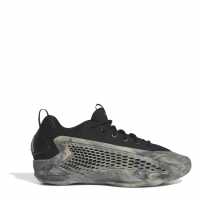 Adidas Anthony Edwards 1 Basketball Shoes Mens Сребро/Черно 