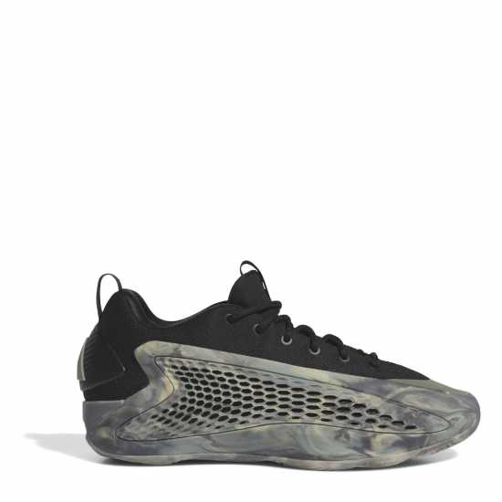 Adidas Anthony Edwards 1 Basketball Shoes Mens Сребро/Черно 