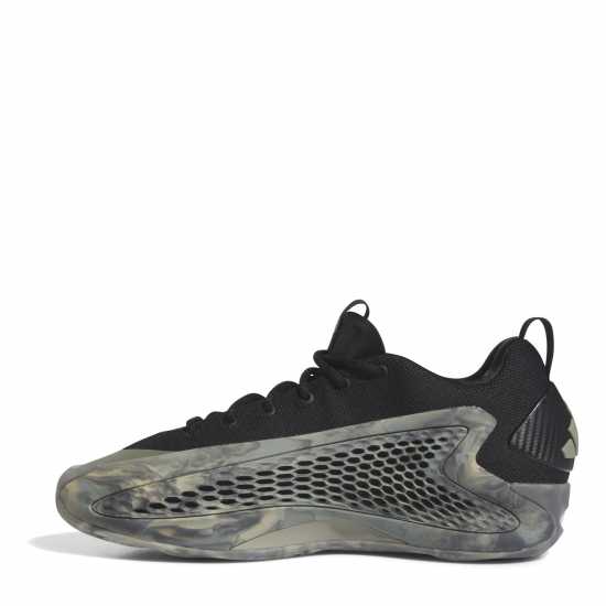 Adidas Anthony Edwards 1 Basketball Shoes Mens Сребро/Черно 