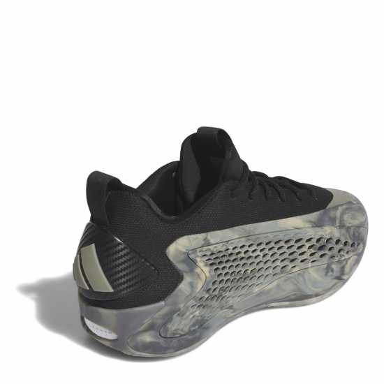 Adidas Anthony Edwards 1 Basketball Shoes Mens Сребро/Черно 