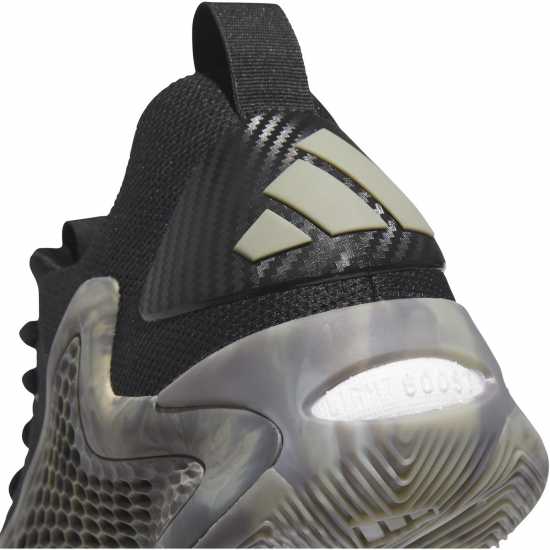 Adidas Anthony Edwards 1 Basketball Shoes Mens Сребро/Черно 