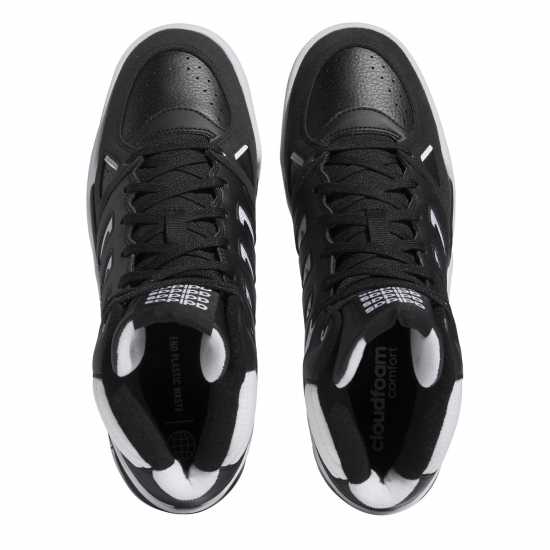 Adidas Midcity Mid Shoes Mens Black/White Мъжки баскетболни маратонки